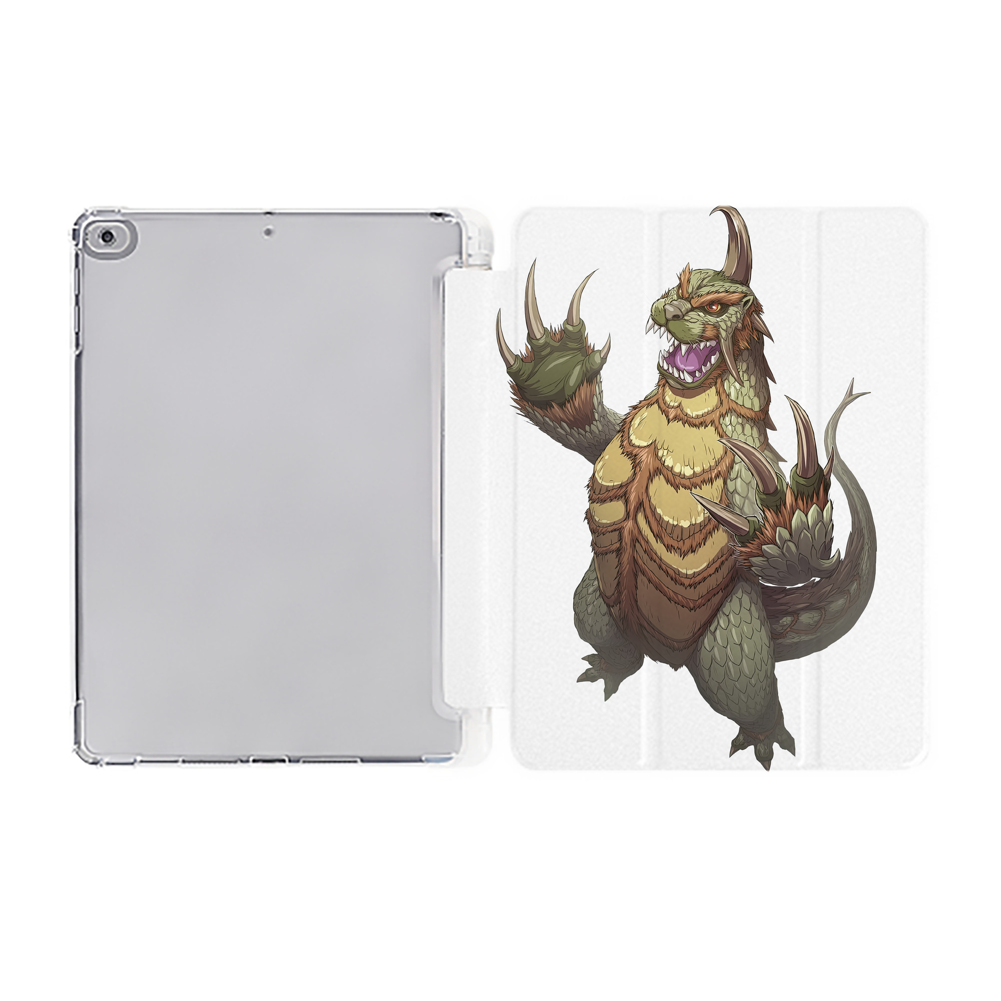 （画像用） ウルトラマン Ultraman IPad ケース ペン収納付き 三つ折りスタンド PUレザー×シリコン 対応機種9.5/10.5/10.9インチ